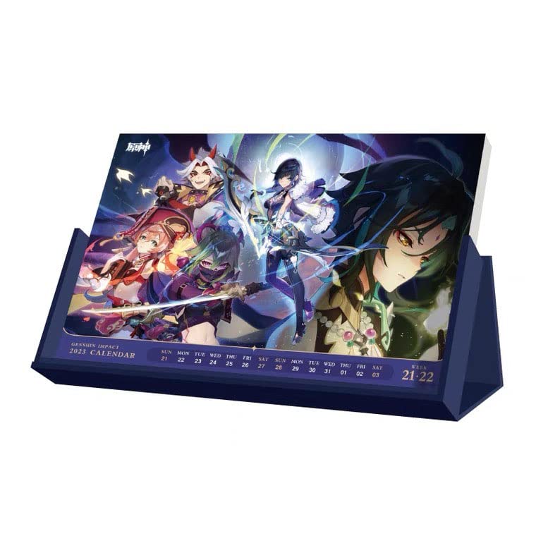 原神 2023年 カレンダー ステッカー未使用 原神公式グッズ 2023記念カレンダー Genshin : RainbowSky - 通販